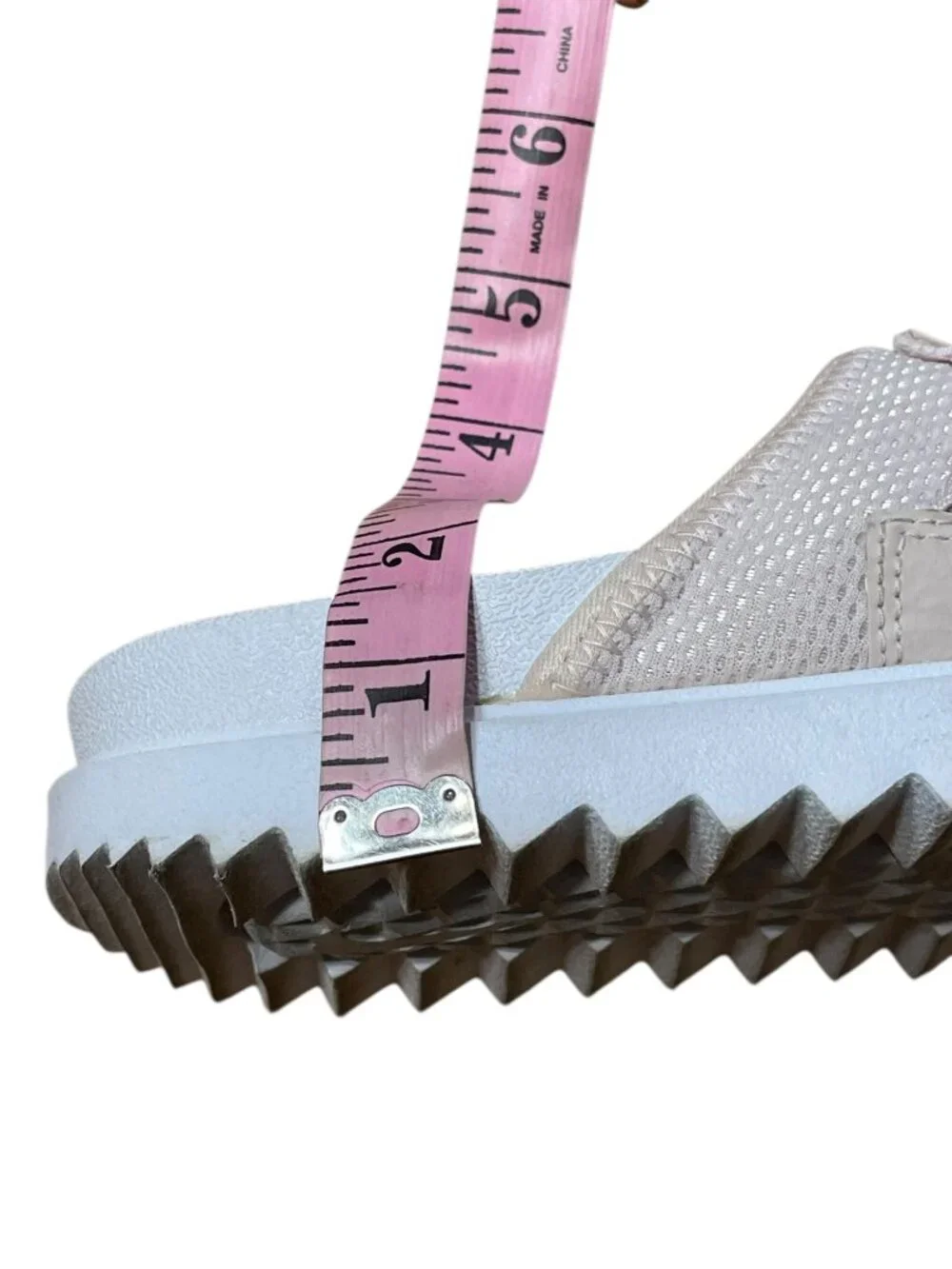 Nike Asuna Pink Drawstring Slides Sandals | Women's Size 6 - Picture 8 of 12